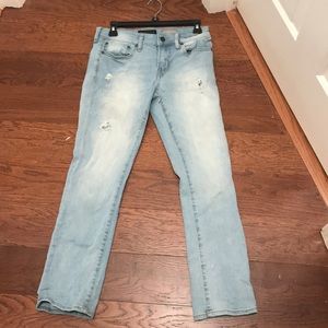 Boys ripped jeans barely worn